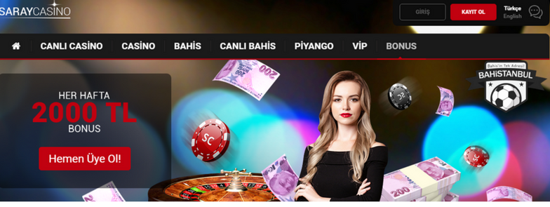 Saray Casino Bonus