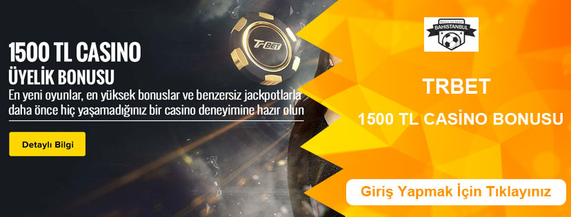 Trbet Casino ilk Yatırım Bonusu